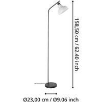 Eglo Matlock Minimalistic Steel Floor Light