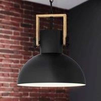 EGLO Lubenham hanging light, metal lampshade