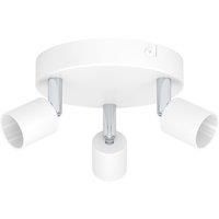 Eglo Basic Stecci-e White Plastic Eco Friendly 3 Light Spotlight