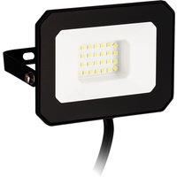 Eglo Basic Risacca-E Black Aluminium Eco Friendly Outdoor Flood Light, 20W, Black