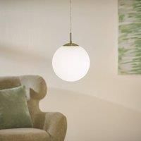 Eglo Rondo Medium Pendant Light  Satin Nickel
