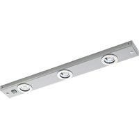 Kob LED under-cabinet light, switch, matt nickel