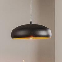 EGLO Pendant Light, Silver, 60 W, Black, Copper