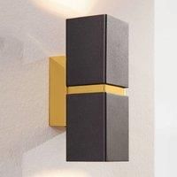 Eglo Passa Black and Gold Indoor Wall Light