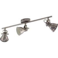 Eglo Seras 1 Antique Nickel Metal 3 Light (inclusive) Spot Light