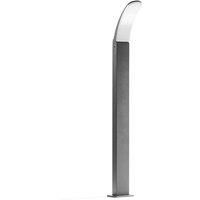 Fiumicino LED path lamp in a curved shape