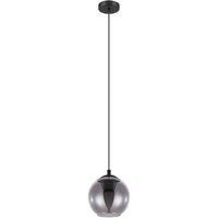 Eglo Smoked Black Glass Spherical Pendant