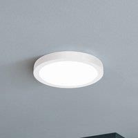 EGLO Connect.Z Smart Home LED Ceiling Light Fueva-Z, Ø 11 Inches, Zigbee Bathroom Lighting, App and Voice Control, White Tunable Lights (Warm - Cool White), White, IP44