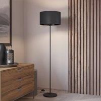 Eglo All Black Floor Lamp