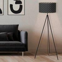 EGLO Marasales floor lamp in textile, tripod