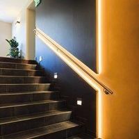 EGLO connect.z Smart Home LED strip light Stripe-Z, 26 ft, ZigBee lighting, app and voice control, white tunable light (warm – cool white), RGB, dimmable, self-adhesive, shortenable