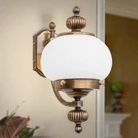 ORION Delia wall light, antique bronze, one-bulb