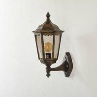 ORION Fabio Outside Wall Light in Black-Gold