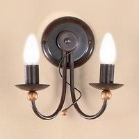 ORION Garda Wall Light Country House Style Two Bulbs