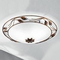 ORION Fleur ceiling light, antique gold, 50 cm