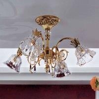 ORION Kaisa Ceiling Light Tasteful 24 Carat