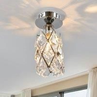 ORION Charlene Ceiling Light Narrow Chrome-Plated