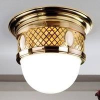 ORION Old Vienna ceiling light, 30 cm, brass