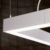ORION LED ceiling light Sando, suspension kit 30x30 cm