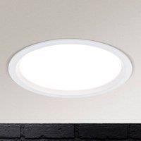ORION Spock LED recessed light dimmable 17 cm white