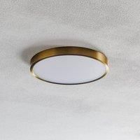 ORION Bully LED ceiling light with a patina look, 24 cm