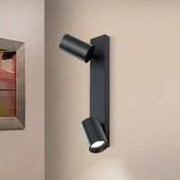 ORION Sean spotlight 2-bulb, black
