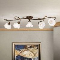 ORION Sisi ceiling light, 5-bulb, antique