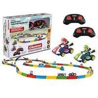 Carrera RC Mario Kart Tabletop Racing Set - With Mario & Luigi 1:43 Scale - Up To 5 Kmh, Ready-To-Run, All Batteries Included, Suitable For Ages 6 Years+