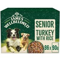 James Wellbeloved Senior Hypoallergenic Pouches â€“ Turkey in Gravy - 12 x 90g