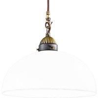 austrolux Nonna Bianco hanging lamp 30 cm one-bulb round