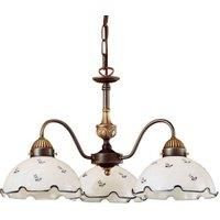 austrolux Hanging light Nonna, white and blue