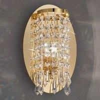 KOLARZ Charleston - crystal wall light, 24 cm
