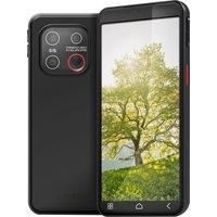 emporiaME.7 Senioren-Smartphone ohne Vertrag, Android 15 Handy mit Notruftaste, 5,45" Touchdisplay, NFC, 6 GB RAM, 128 GB Speicher, Fingerabdrucksensor, IP54, Schwarz