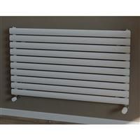 Ximax Bristol Single Horizontal Designer Radiator 584 x 1000mm 2147Btu in White Steel