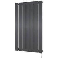 Ximax Oceanus Electric Designer Radiator 900 x 520mm Anthracite 1023BTU (362TP)