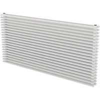 Ximax Aurora Duplex Horizontal Designer Radiator 600mm x 1200mm White 5413BTU (541GL)