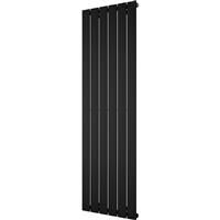 Ximax Oxford Single Designer Radiator 1500 x 445mm 2461Btu in Black Steel