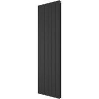 Ximax Oxford Duo Designer Radiator 1500 x 445mm 3399Btu in Black Steel
