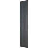 Ximax George 1800mm x 345mm 2649BTU Anthracite Vertical Designer Radiator (447YE)