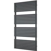 Ximax Watson 1185mm x 600mm 2509BTU Anthracite Vertical Towel Radiator (793YE)