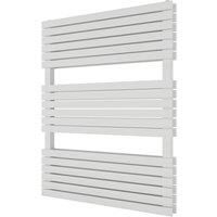 Ximax Watson Duplex 765mm x 600mm 2737BTU White Vertical Towel Radiator (404YE)