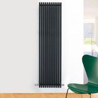 Ximax Supra Vertical Designer radiator Anthracite (H)1800 mm (W)470 mm