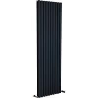 Ximax Bristol Designer Radiator 1800 x 584mm 5922Btu Double in Anthracite Steel