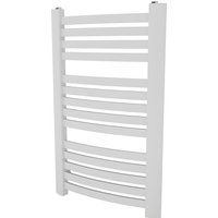 Clyde Designer Towel Radiator 765x480 White