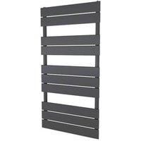 Ximax P2 Satin Anthracite Vertical Designer Radiator, (W)500mm X (H)970mm