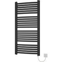Ximax K4 Matt Anthracite Vertical Electric Designer Radiator, (W)580mm X (H)1215mm