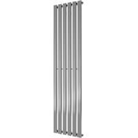 Azur Emilia Designer Radiator 1800 x 448mm in Chrome Aluminium