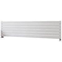 Ximax Vertirad Satin White Horizontal Designer Panel Radiator, (W)1800mm X (H)445mm