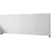 Ximax Vertirad Satin White Horizontal Designer Panel Radiator, (W)1800mm X (H)670mm