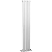 Ximax Bristol Designer Radiator 1800 x 294mm 2109Btu Single in White Steel